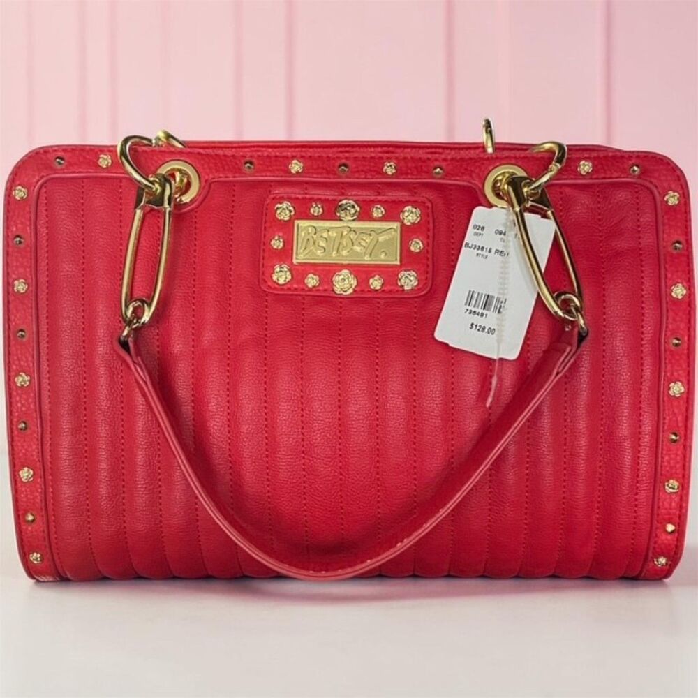 Pretty in Punk satchel by Betsey Johnson - NWT #39